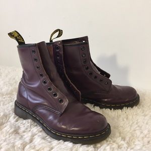 Purple Dr. Martens